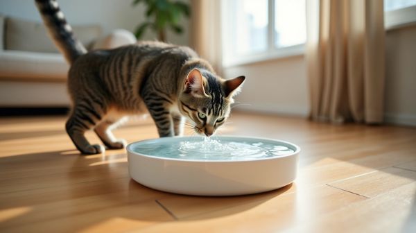 Hydratation optimisée : pourquoi choisir une fontaine à eau pour votre chat